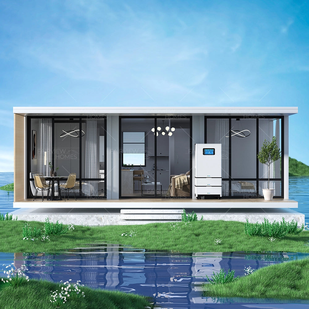 54m² L3 Zero Carbon Cabin Prefab House With Solar System for Hotel Home